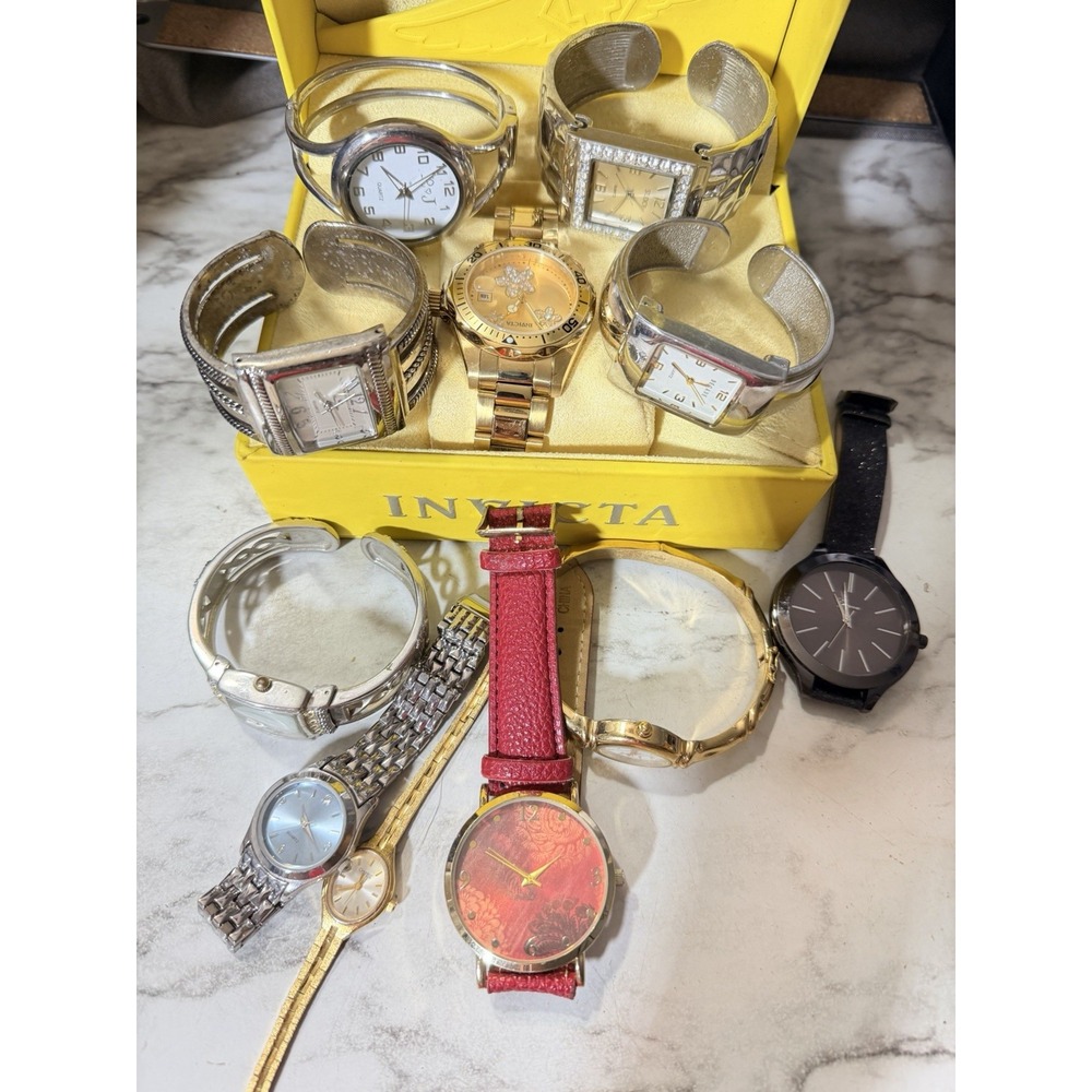 Watch Lot 11 Watches ** FOR PARTS/BATTERIES** (3401)